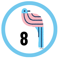 Pre-K Level 8 Badge